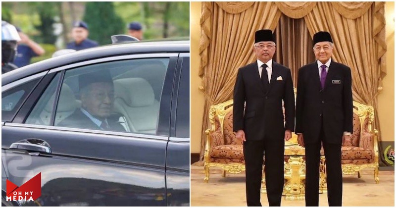 KDYMM Agong perkenan Tun Dr. Mahathir sebagai Perdana 