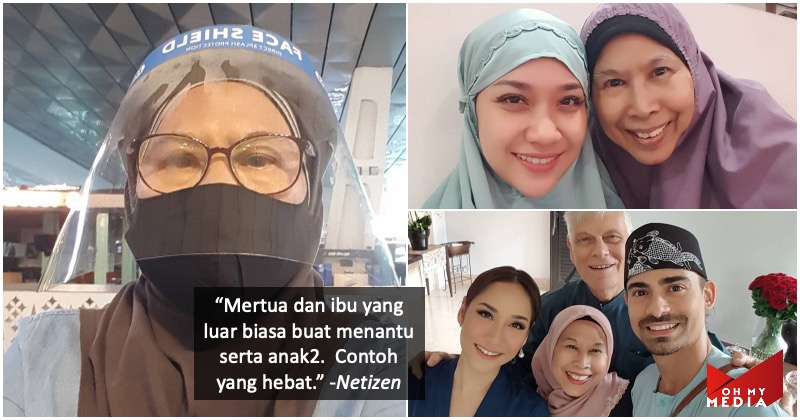 Tiga Bulan Teman Menantu Cucu Di Jakarta Ibu Ashraf Sinclair Pulang Ke Malaysia