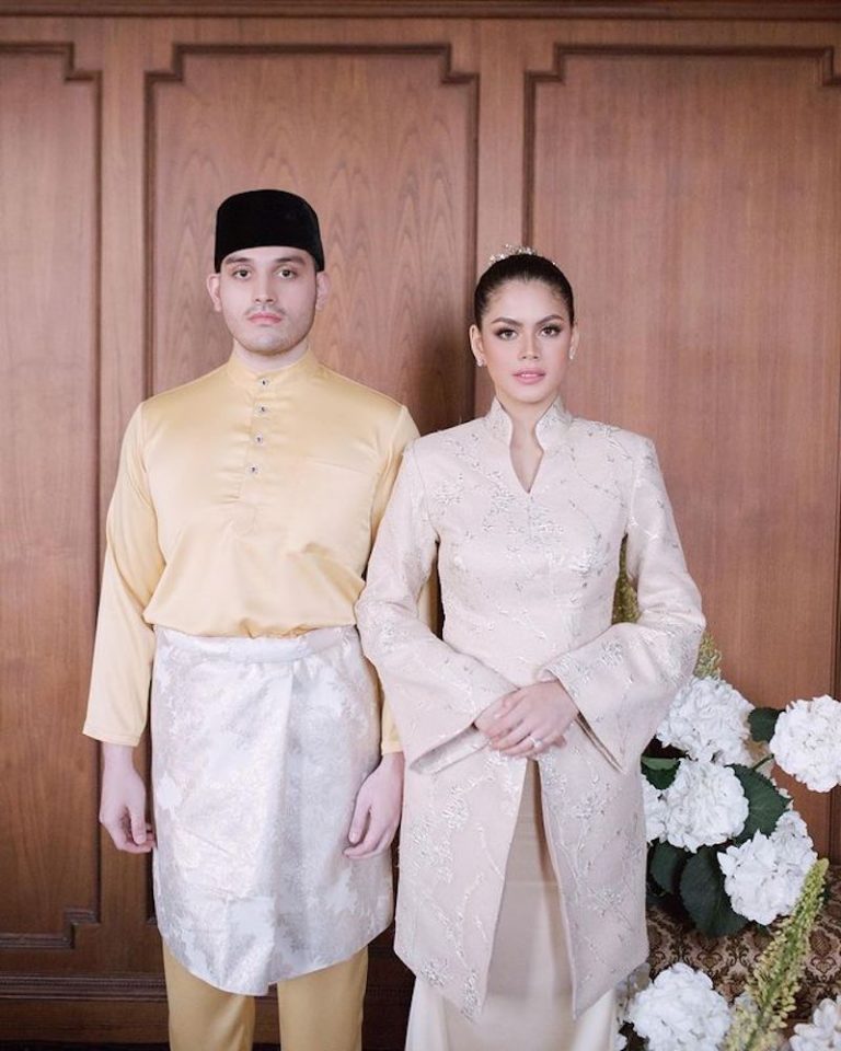 Selamat bernikah! Menantu Tengku Adnan jadi perhatian, dipuji cantik ...