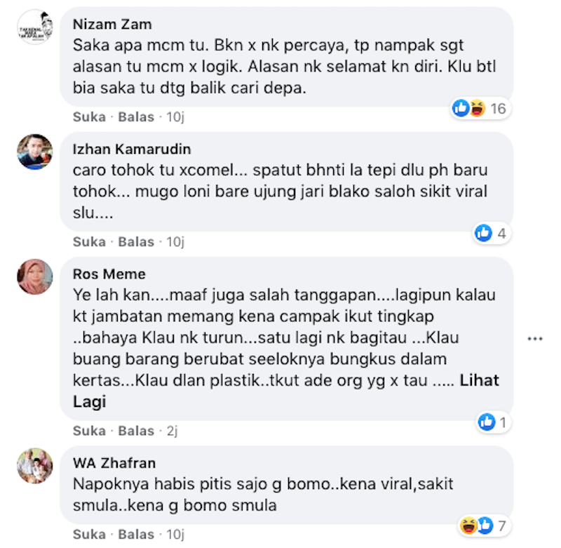 Dakwa mahu buang saka bukan sampah, wanita jadi bahan ...