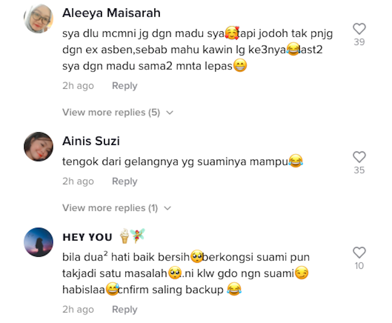 Dating Berdua Dengan ‘madu Netizen Puji Keikhlasan Wanita Kongsi