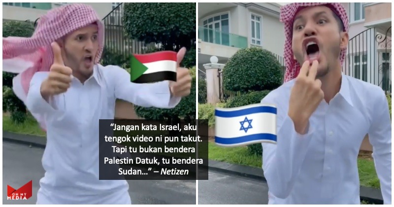 Bendera palestin dan malaysia