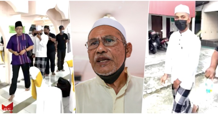 Remaja & AJK masjid berdamai, minta maaf sungguh2 dengan datuk
