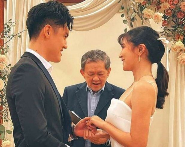 Selepas setahun bergelar isteri, Elizabeth Tan adakan majlis perkahwinan 2