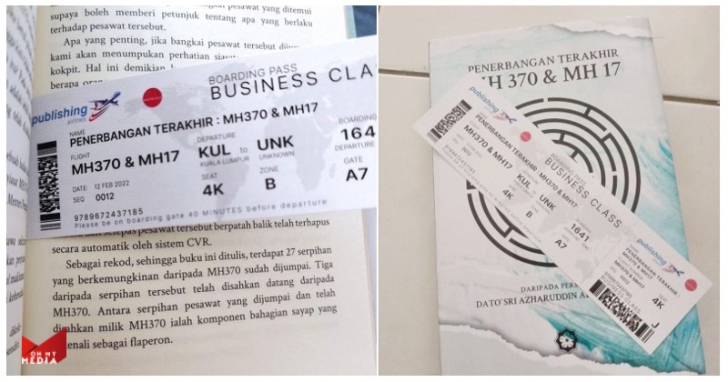 Dakwa rekaan ‘bookmark’ MH370 tidak sensitif, netizen hentam penerbit buku