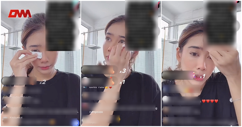 Netizen kutuk leher berkerak, Fatin Afeefa buat tutorial ‘makeup’ sambil menangis