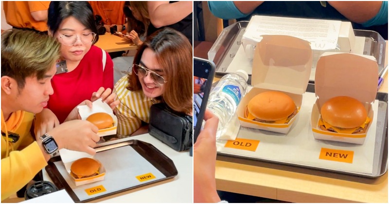 Rasai perbezaan Burger Daging yang diperbaharui di McDonald’s, gerenti puas hati!