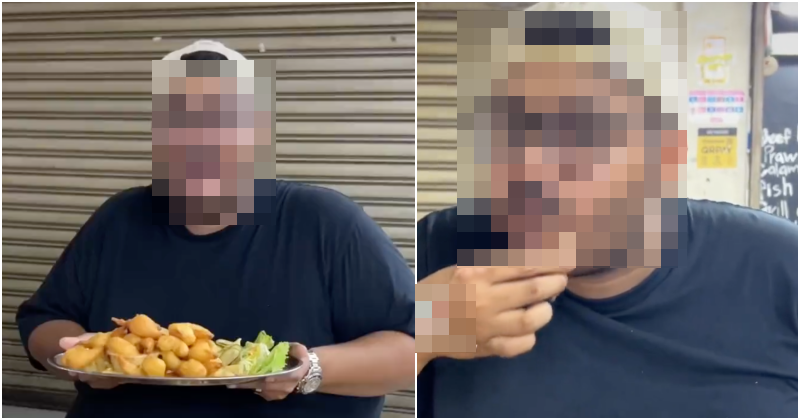 “Geli tengok!” -Buat video review makanan, netizen tegur cara ‘influencer’ makan