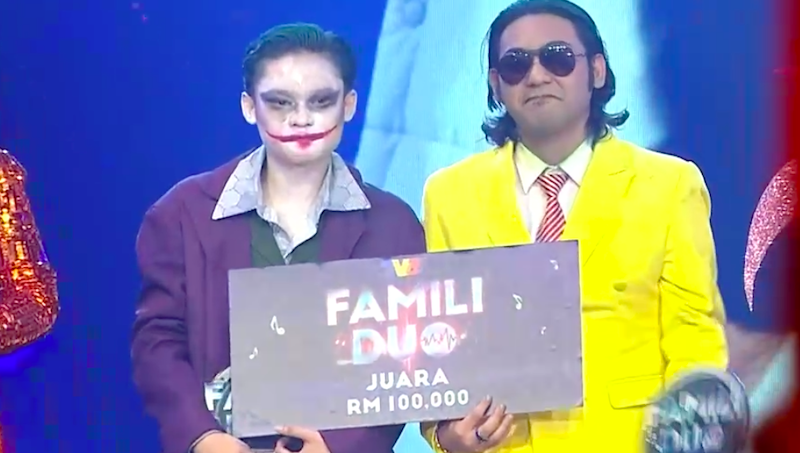 Zaki Yamani & Yamani Abdillah juara Famili Duo musim kedua, bawa pulang RM100,000
