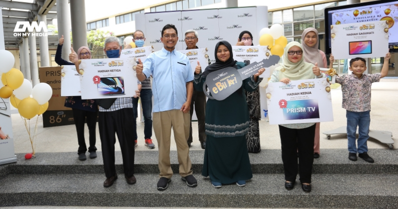 Rezeki sertai Peraduan IWK e-Bil Jer 2022, pemenang bawa pulang Proton Saga, TV 82 inci & MacBook Pro!