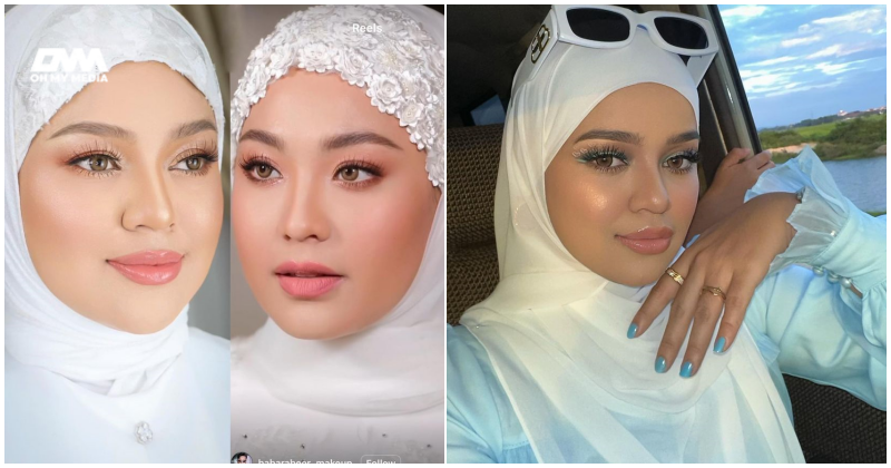 MUA Bella tiru makeup nikah Janna Nick, netizen perli tak sama langsung