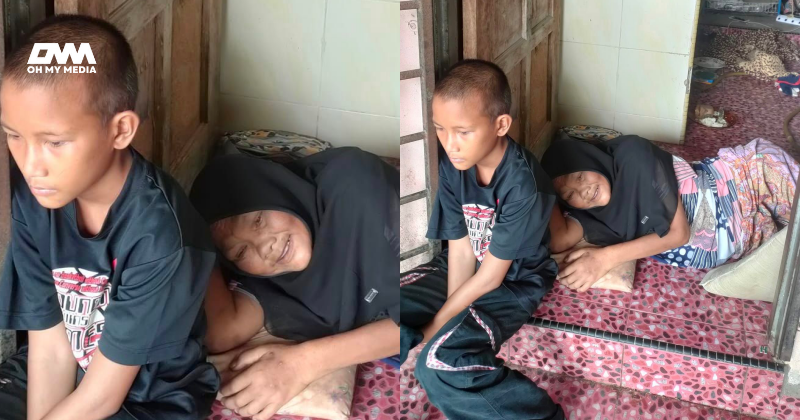 Tak mampu bayar sewa, budak 11 tahun sorong nenek hidap strok sejauh 20KM