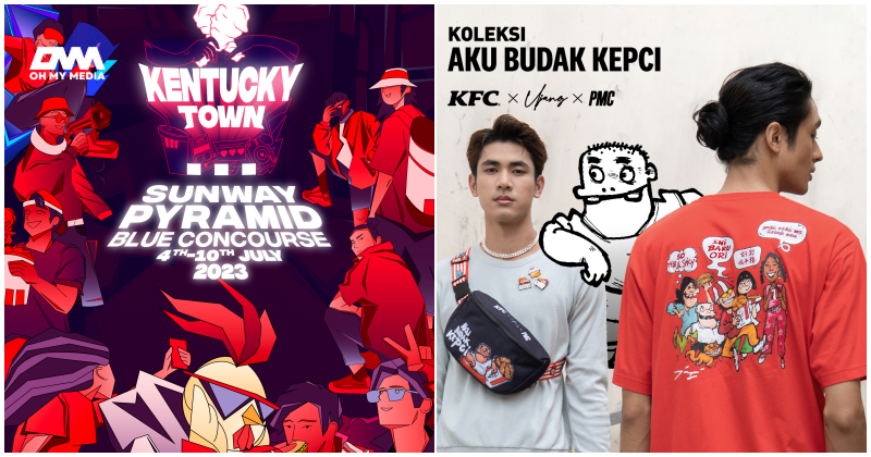 Sempena lima dekad di Malaysia, KFC kolaborasi bersama Ujang dan PMC
