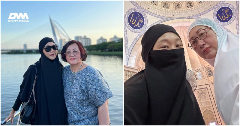 Ikut solat subuh, ibu Maryam bawa pulang telekung mahu belajar sembahyang di Korea