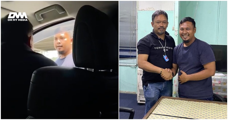 Tarik semula ‘report’! Kes kereta calar berpunca daripada isteri, dua lelaki sudah berdamai