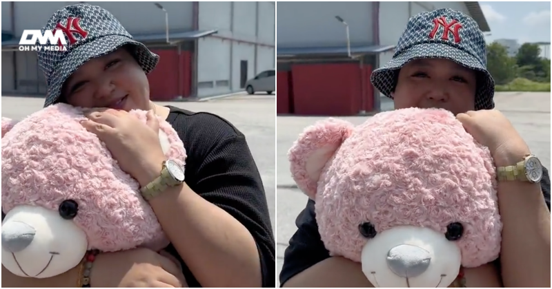 Enot tayang video dapat teddy bear, ucapan ‘I Love You’ bukti ada teman lelaki