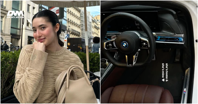 Ibu bapa hadiahkan Ameera Khan BMW i7, netizen dedah harga lebih RM700,000
