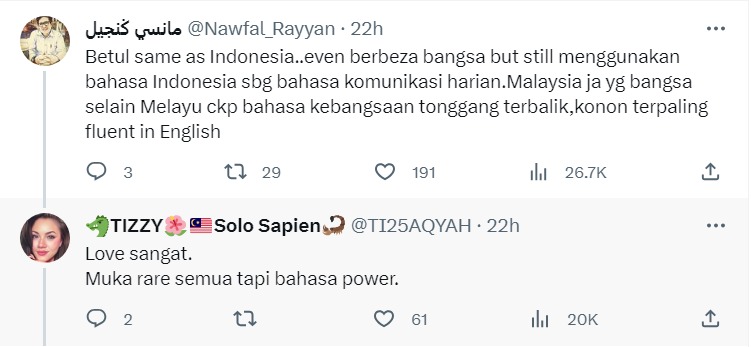 Tiz Zaqyah puji sikap orang Borneo