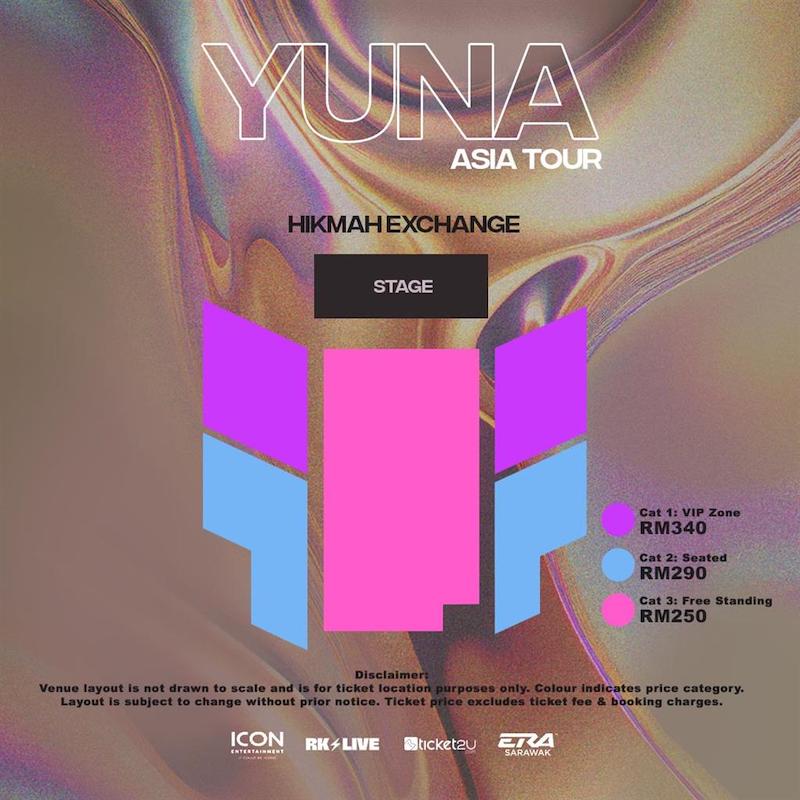 Yuna konsert jelajah Asia