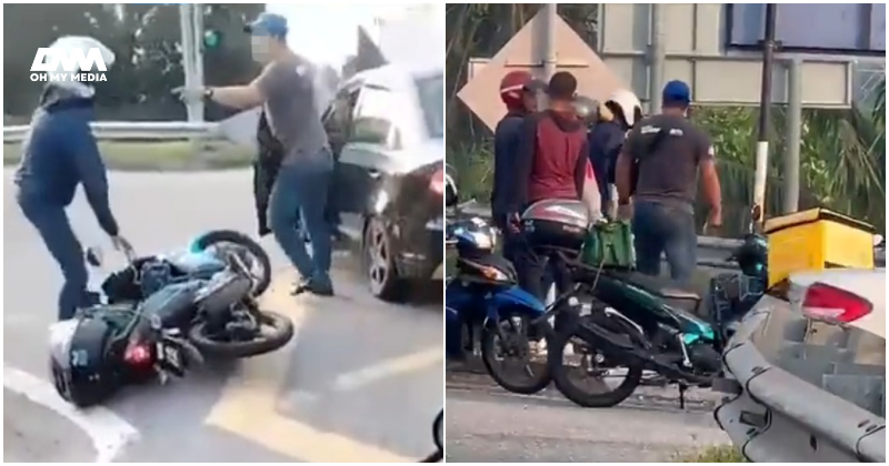 Kes pukul penunggang motosikal tepi jalan, tiga suspek sudah ditangkap