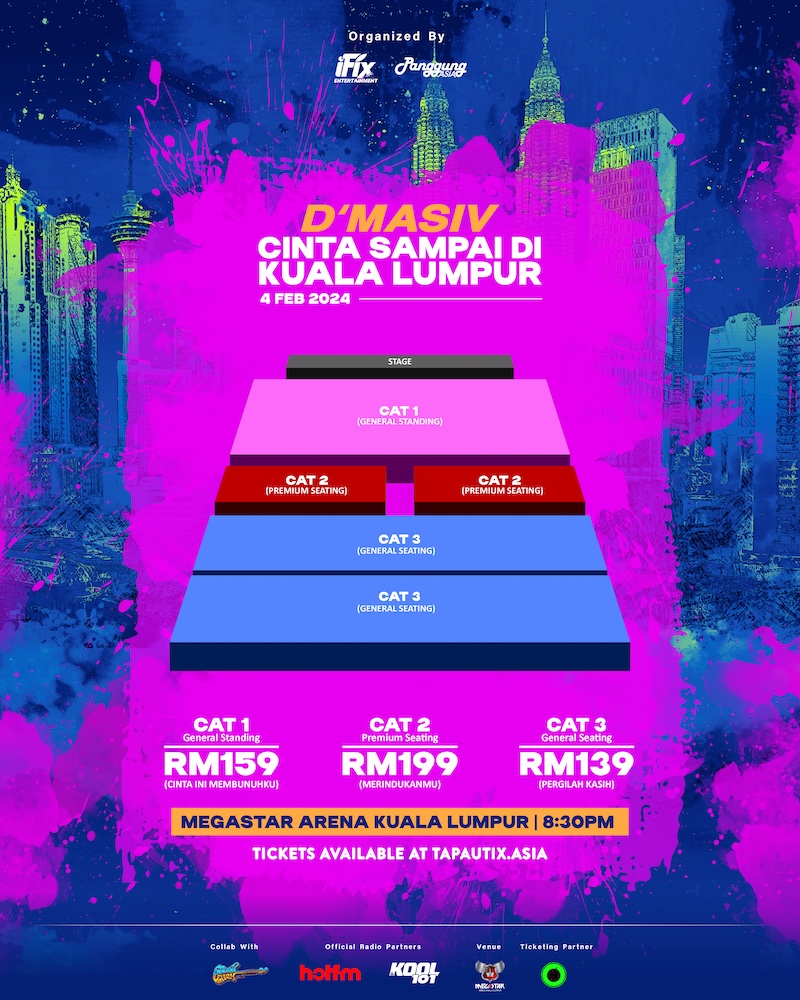Konsert D'masiv Cinta Sampai Di Kuala Lumpur