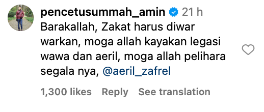 aeril zafrel bayar zakat