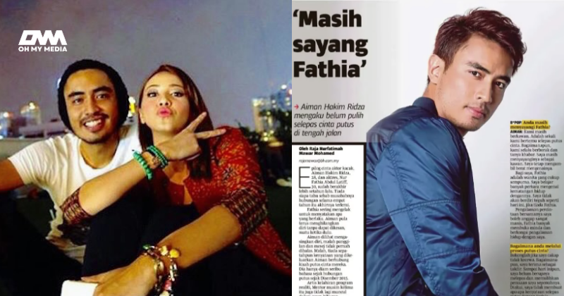 “I know you still love me..”- Fathia Latiff kongsi foto zaman bercinta dengan Aiman Hakim Ridza