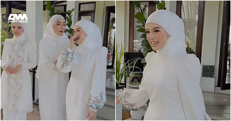 Marissa Dania malu-malu disuruh menari, netizen ‘backup’ -“Model tu orang ngaji Quran”