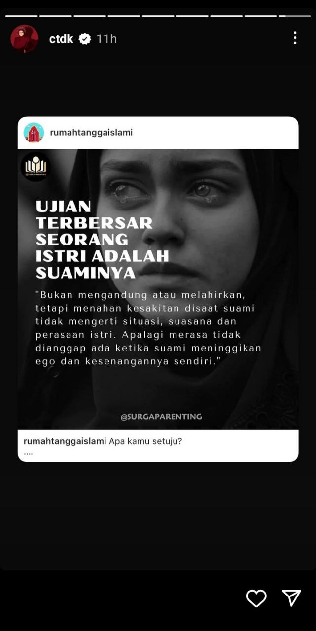 Siti Nurhaliza kongsi 'quote' berkaitan suami