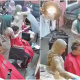 wanita gunting rambut lelaki