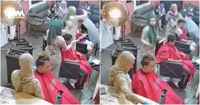 Dah ada kedai ‘barber’ wanita gunting rambut lelaki, isteri diminta awasi suami