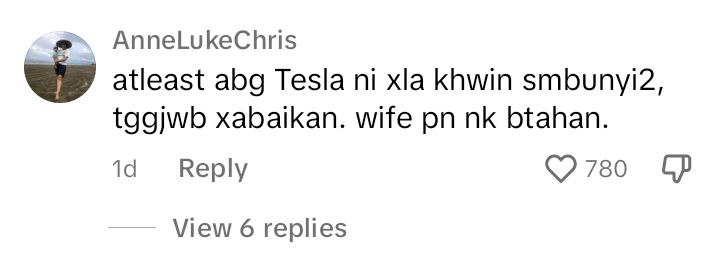 Abang Tesla suarakan pendapat isu Marissa & Aslam 17