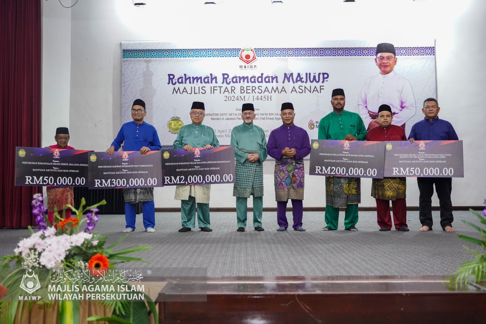 MAIWP salur sumbangan RM20.02 juta