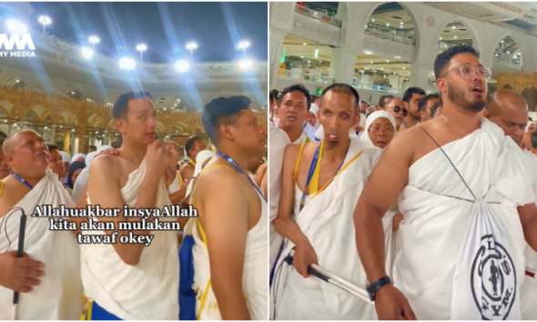 OKU penglihatan tunai umrah