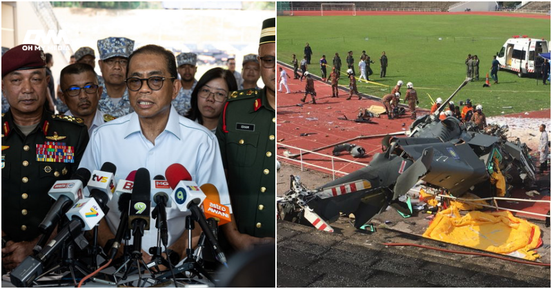 Kerajaan setuju, salur bantuan awal RM10,000 kepada keluarga mangsa nahas helikopter TLDM
