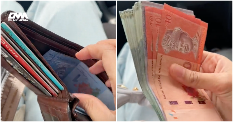 Kesian pakwe tiada duit, wanita sanggup berikan semua ‘cash’ dalam dompet