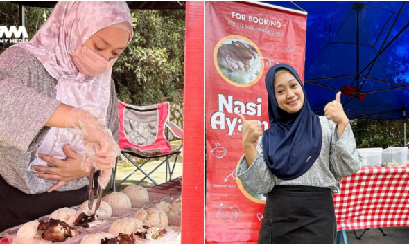 Faye Kusairi tak malu jual nasi ayam