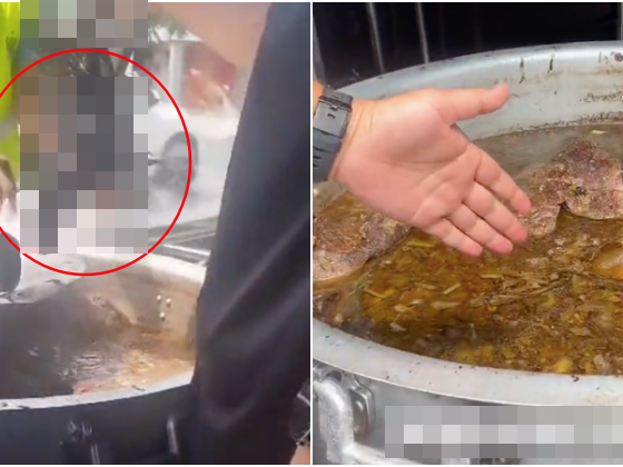 gagak terjatuh dalam periuk