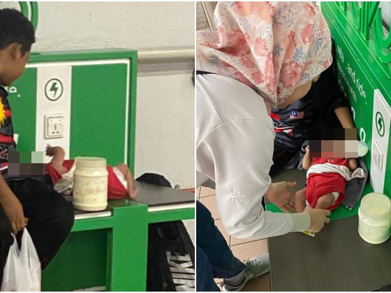 Wanita dua anak dihalau keluar