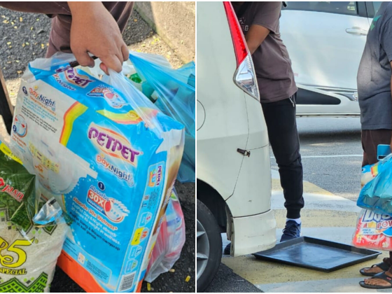 Bapa sanggup jalan kaki lebih tiga jam