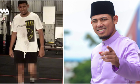 Nabil Ahmad nafi pakai seluar pendek