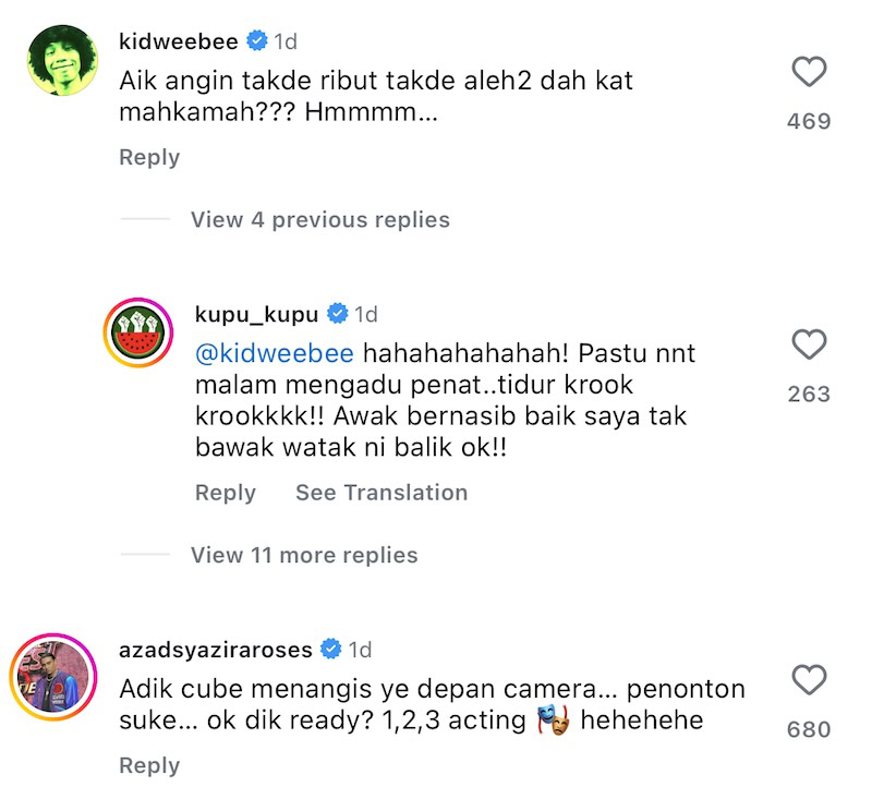 Macam pernah lihat? Nabila Huda berlakon babak depan kamera, cakap lembut2 11