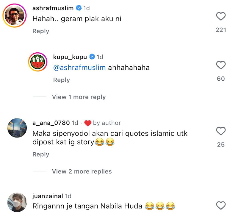 Macam pernah lihat? Nabila Huda berlakon babak depan kamera, cakap lembut2 12