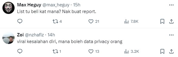 Lelaki kongsi konten kerja takaful