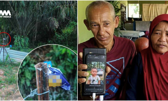 Nenek kesal pemilik kebun gantung tepi pagar