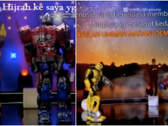 Persembahan Maal Hijrah ada transformer