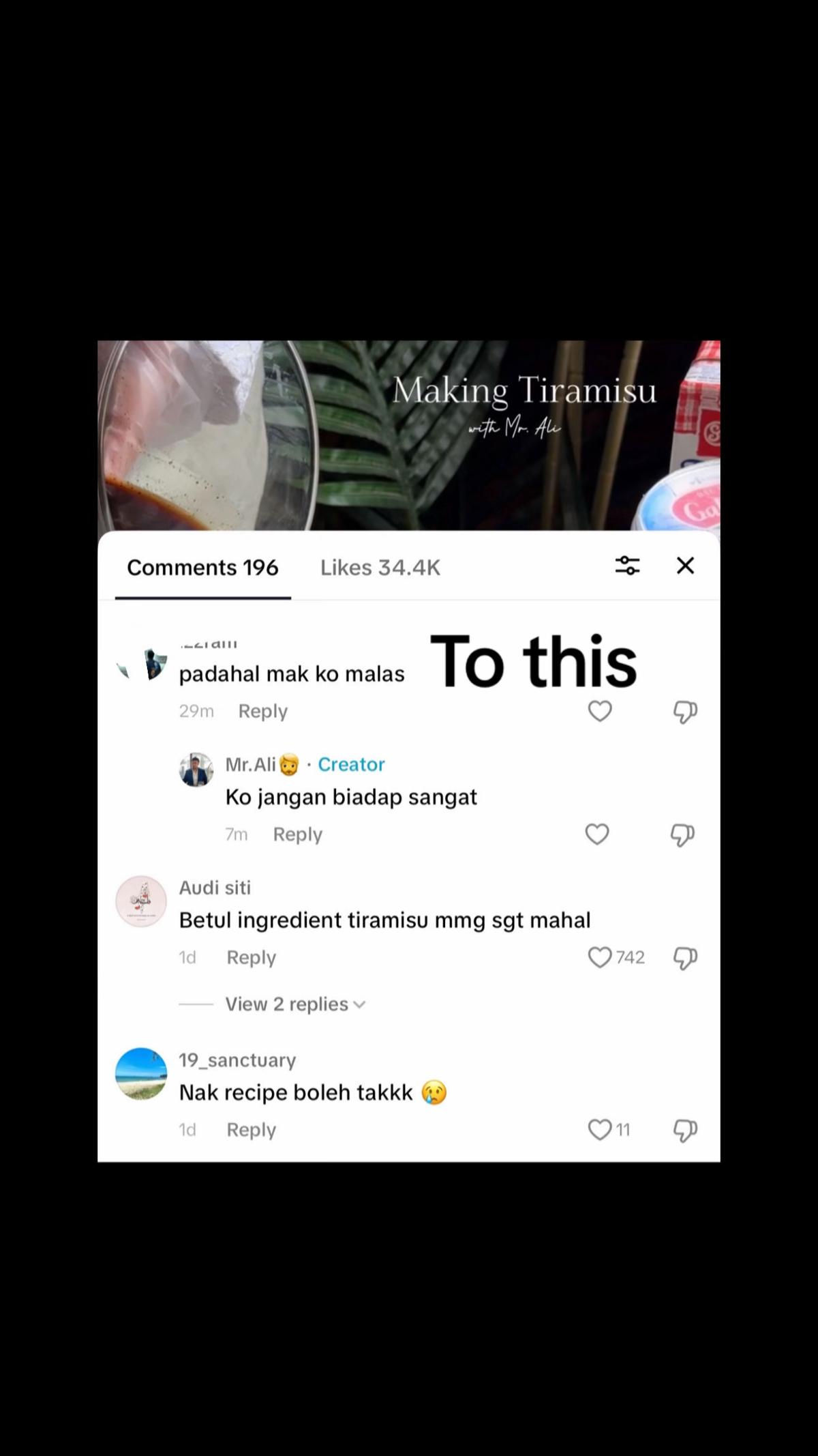 Baker terkilan baca komen netizen