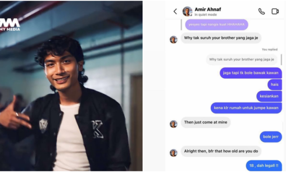 Tular tangkap layar perbualan didakwa Amir Ahnaf