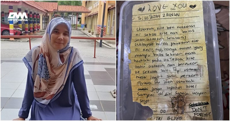 Kuasa viral! Guru berjaya jejaki pelajar hadiahkan karipap sebelum berpindah