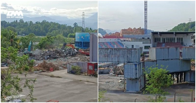 Tular video MAPS Ipoh mula diroboh, netizen cadang bina kemudahan lain